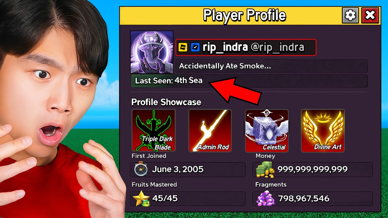 I Found The RAREST Blox Fruits Accounts