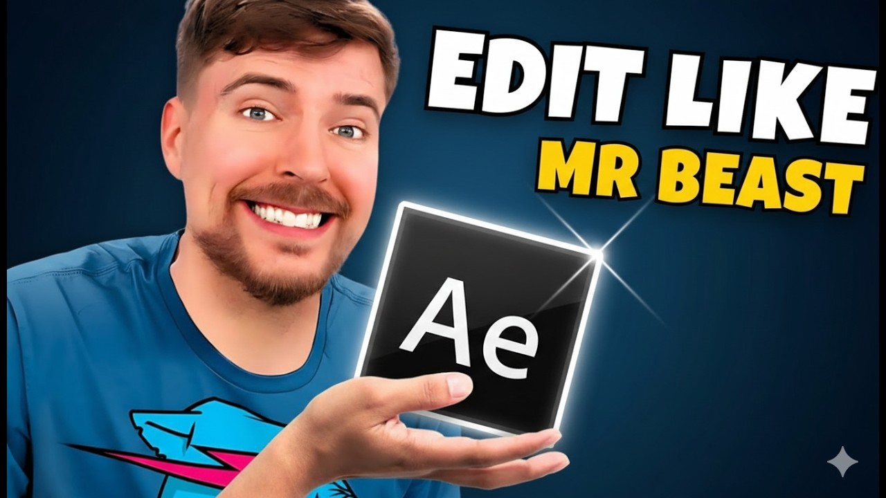 How To Edit Video Like MR BEAST In After Effects