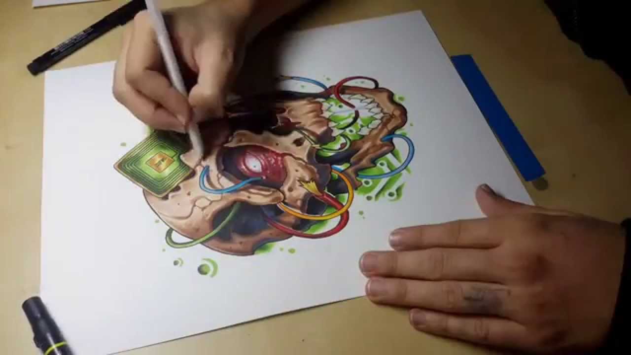 Time-lapse Marker drawing - Kyle Dunbar AZ