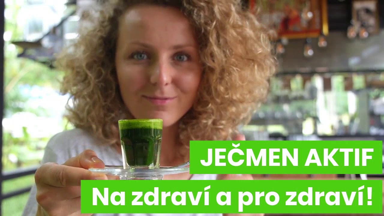 Ječmen Aktif 1, Mlad&yacute; ječmen, Zelen&yacute; ječmen, Young barley