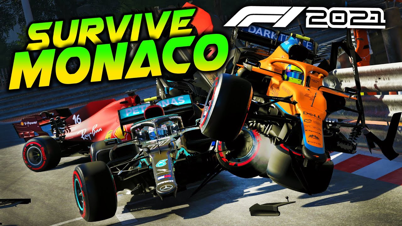 SURVIVE MONACO - F1 2021 Extreme Hardcore Damage Game Mod