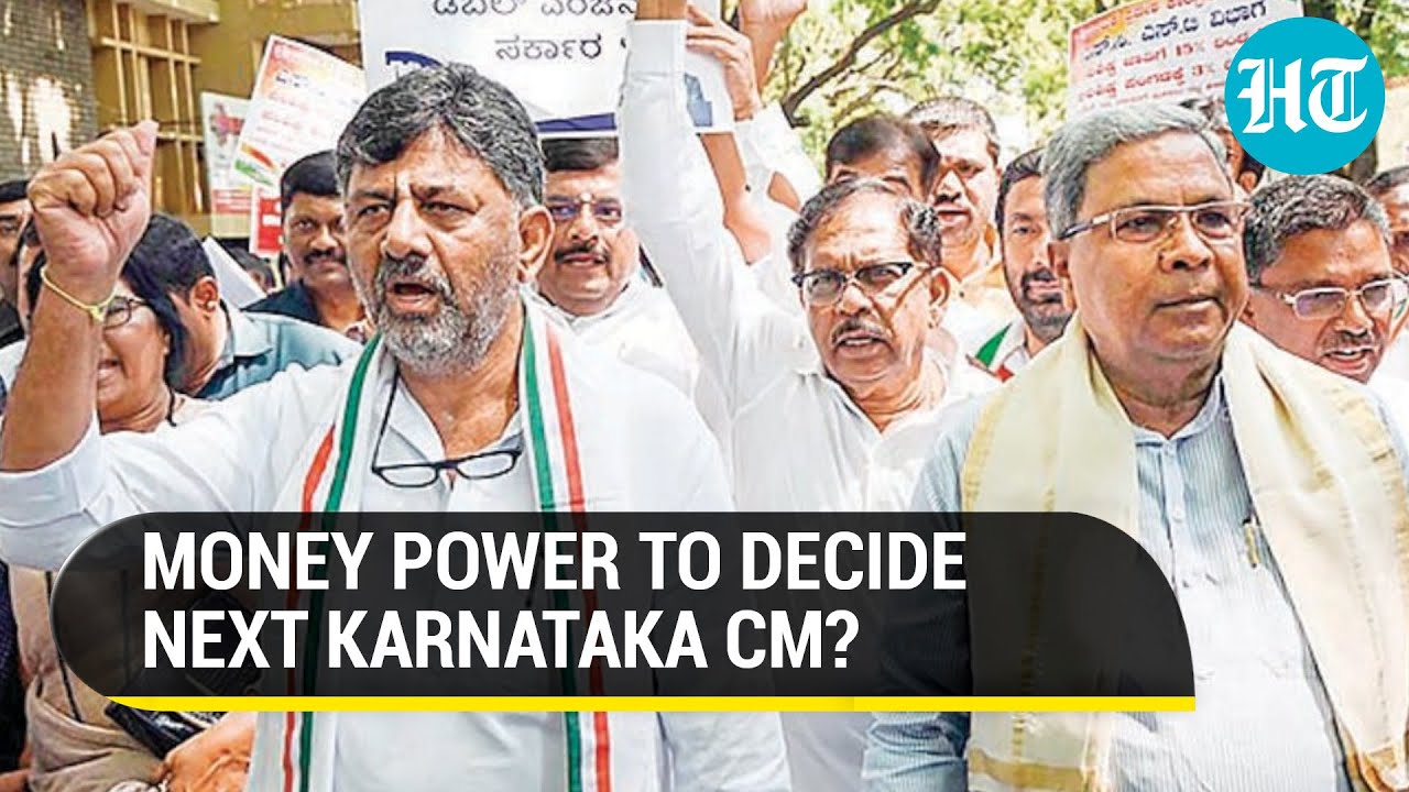Karnataka CM decision shadow on Cong celebration; Gandhis in a huddle as hectic lobbying begins