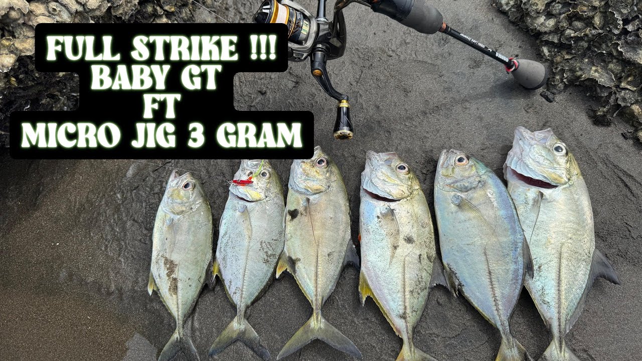 LEMPAR UMPAN LANGSUNG STRIKE‼️MANCING DI WAKTU YANG TEPAT‼️CASTING FULL STRIKE‼️BABY GT BABON‼️#fypシ