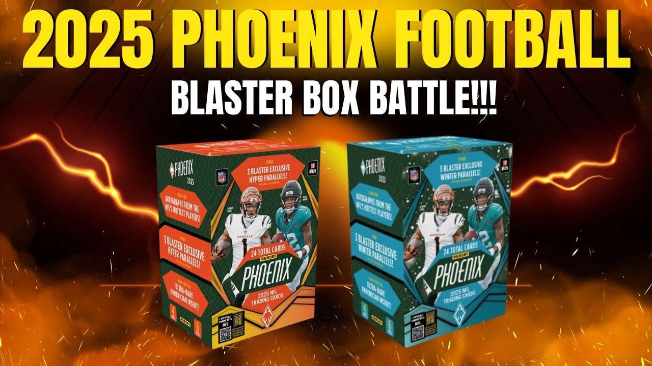 🏈 2025 Phoenix Football Blaster Box Battle 🏈 BOTH BOXES BROUGHT THE HEAT, BUT ONLY ONE WILL PREVAIL!