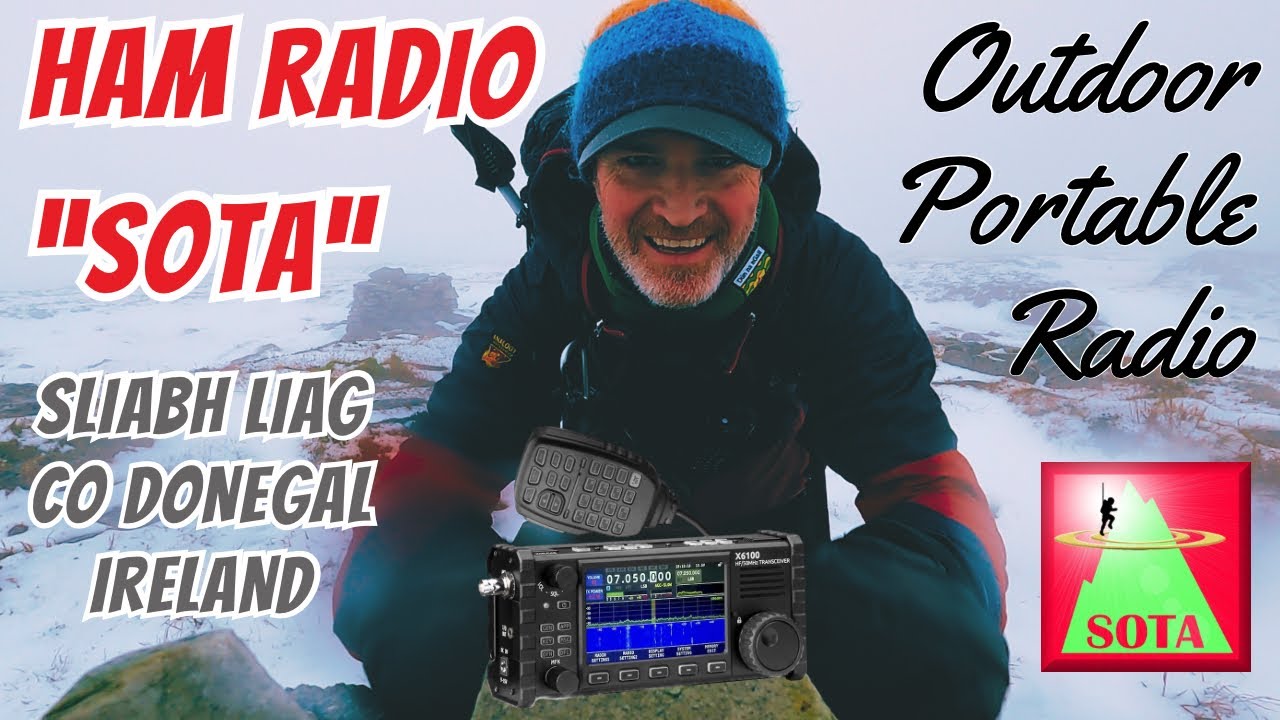 Ham Radio Winter SOTA - Sliabh Liag, Co. Donegal, Ireland 2025