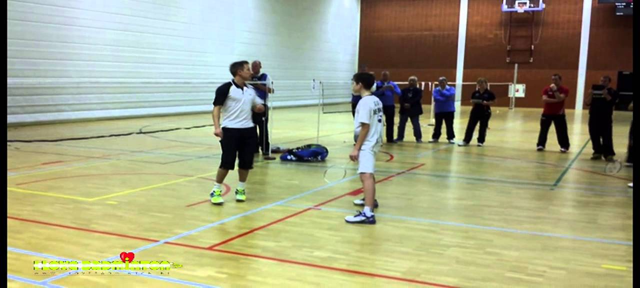 Coaches Conference - Peter Gade - footwork forhand net - forhand smashreturn