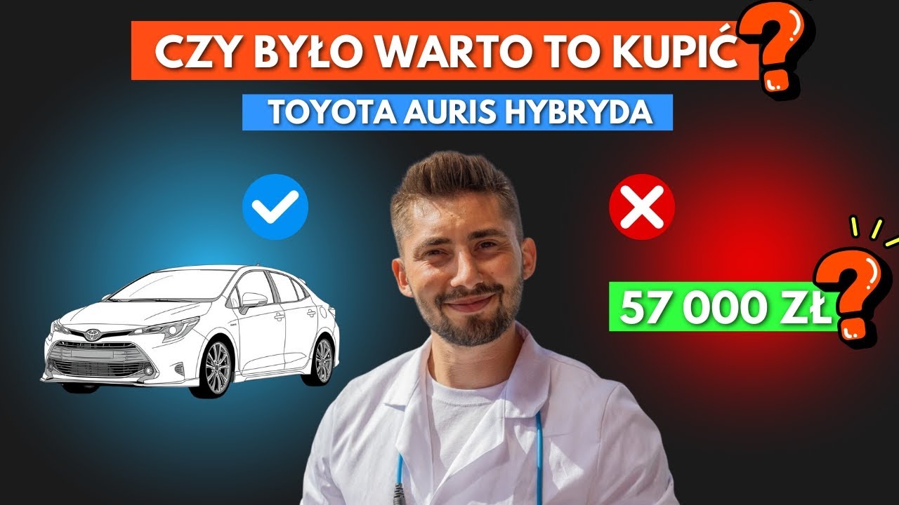 Toyota Auris 2016 Hybryda 57 000 zł CZY WARTO BYŁO JĄ KUPIĆ?