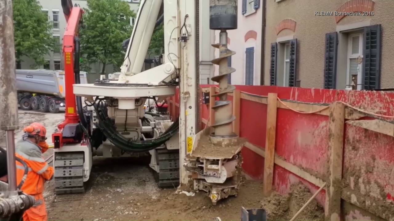 KLEMM KR 807-7F on jobsite - 7 min