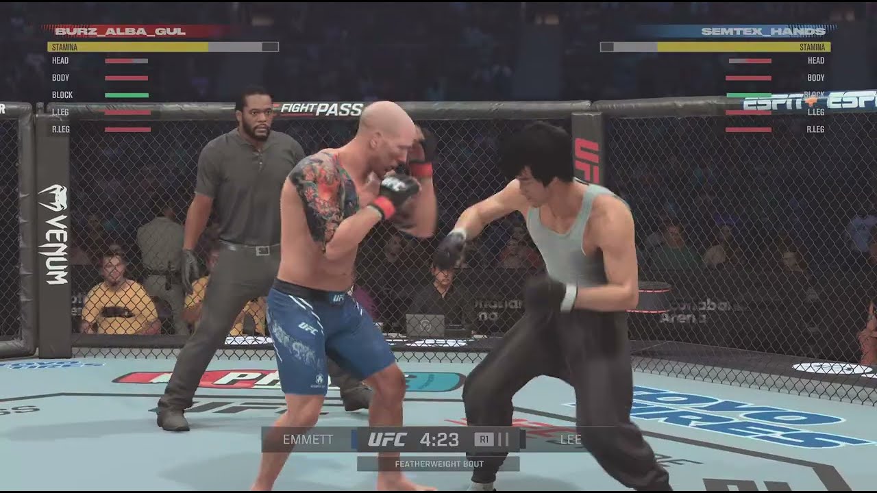 Tough Fight Against Good Bruce Lee Player