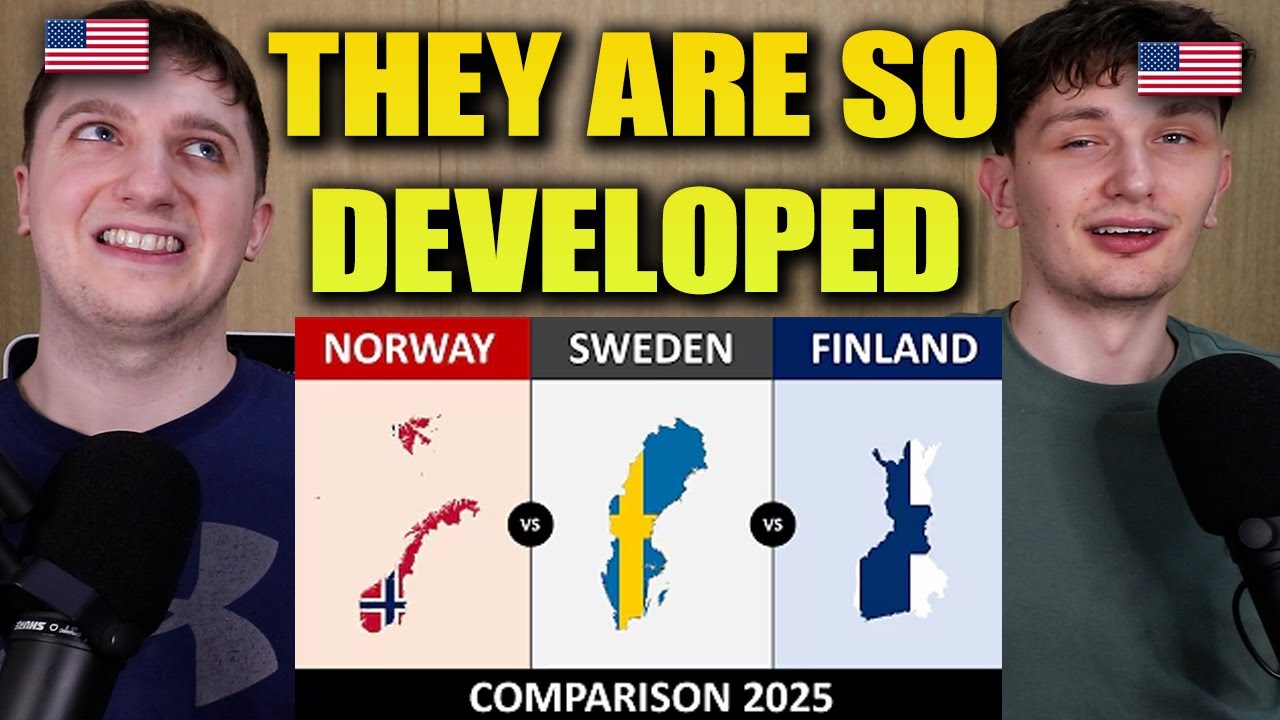 Американцы реагируют на сравнение Норвегии, Швеции и Финляндии!