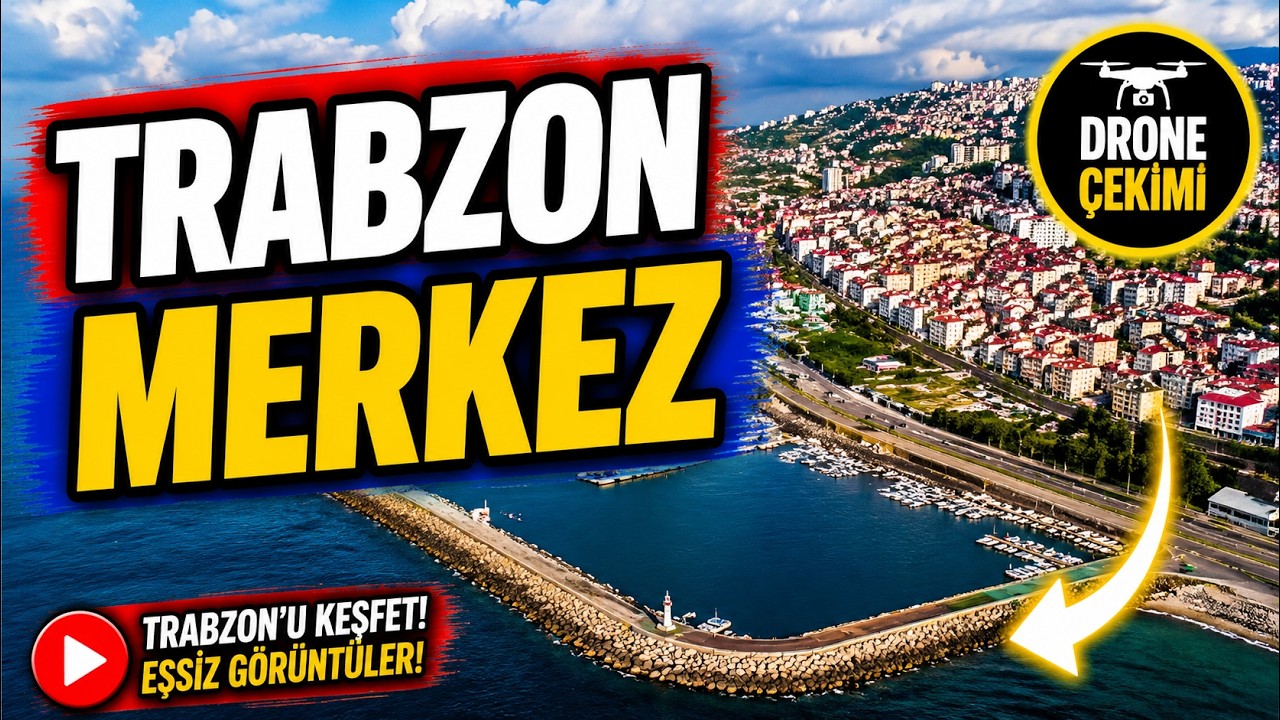 TRABZON MERKEZ DRONE ÇEKİMİ