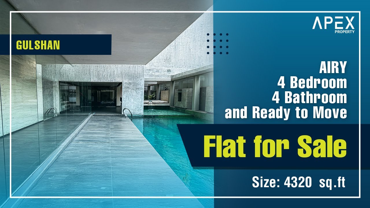 Luxurious 4-Bedroom Apartment for Sale in Gulshan | Apex Property