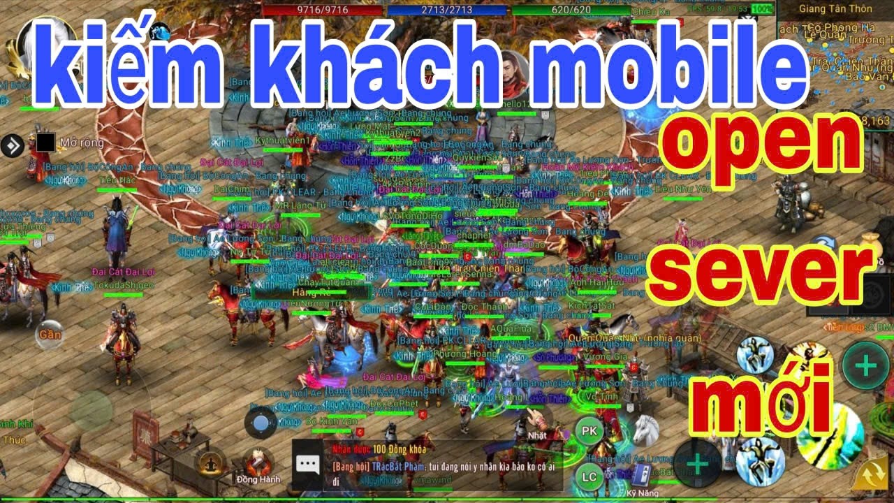 kiếm khách mobile,PK THIÊN HẠ VÔ SONG,SĂN BOSS TTH 9/3