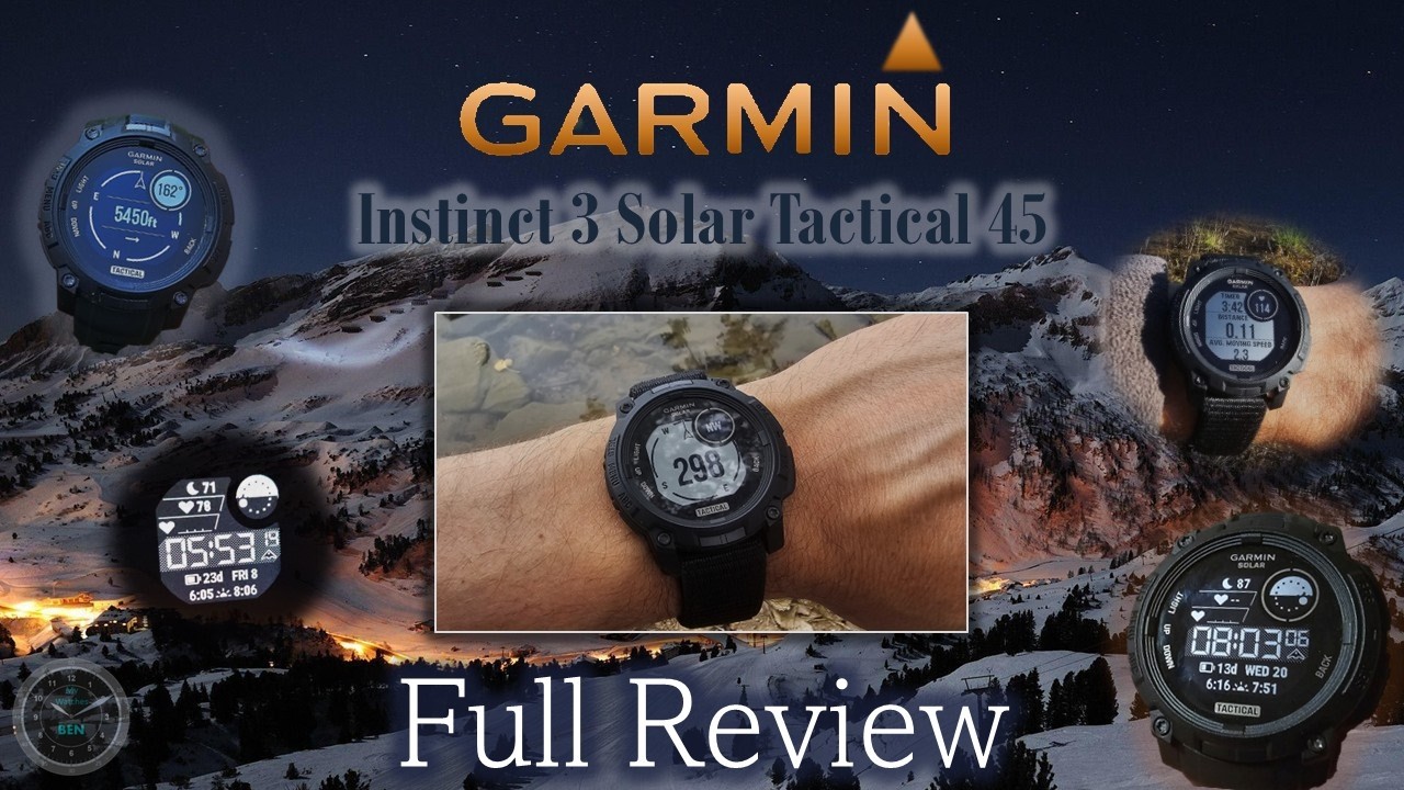 Garmin Instinct 3 Solar Tactical 45mm Review: 6 Months Later – Worth It for Hiking & Tactical Use?