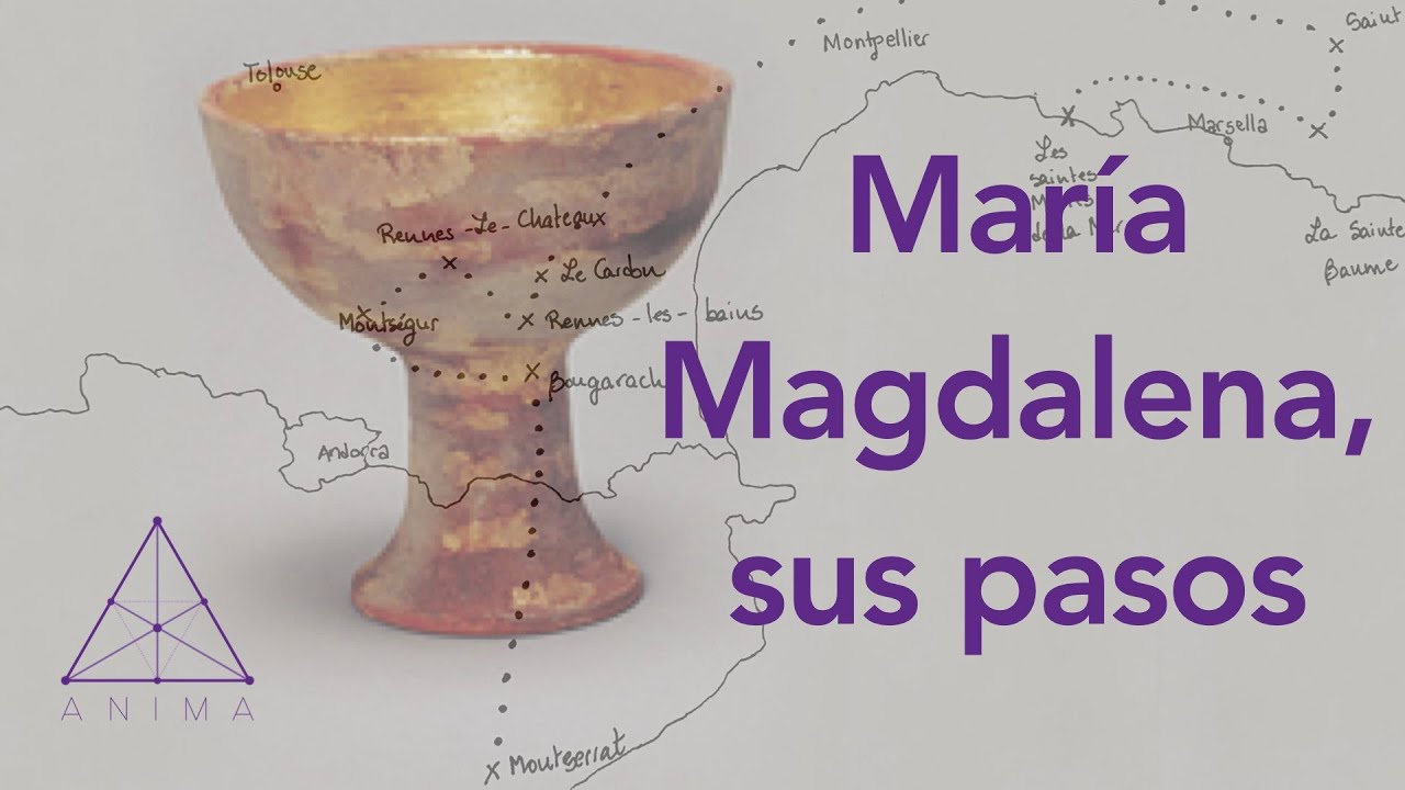 Recorrido de María Magdalena por el Sur de Francia