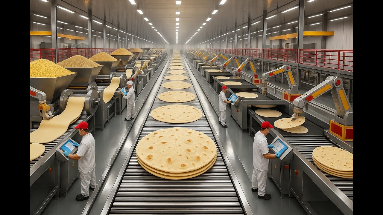 How Mission Tortillas Are Made: Inside the Mega Factory That Produces Millions Daily (Full Process)