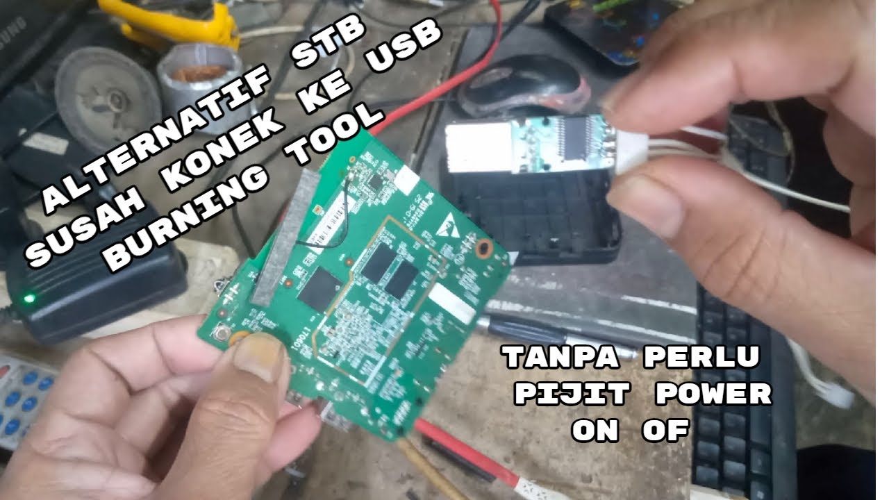 tidak usah tonton video ini kalau  STB B860H kalian tidak mau konnek ke USB burning tool