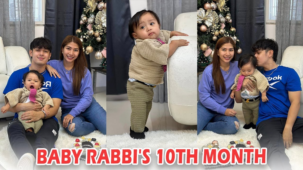 VERY GOOD SI BABY RABBI SA KANYANG PHOTOSHOOT! | Jacq Tapia