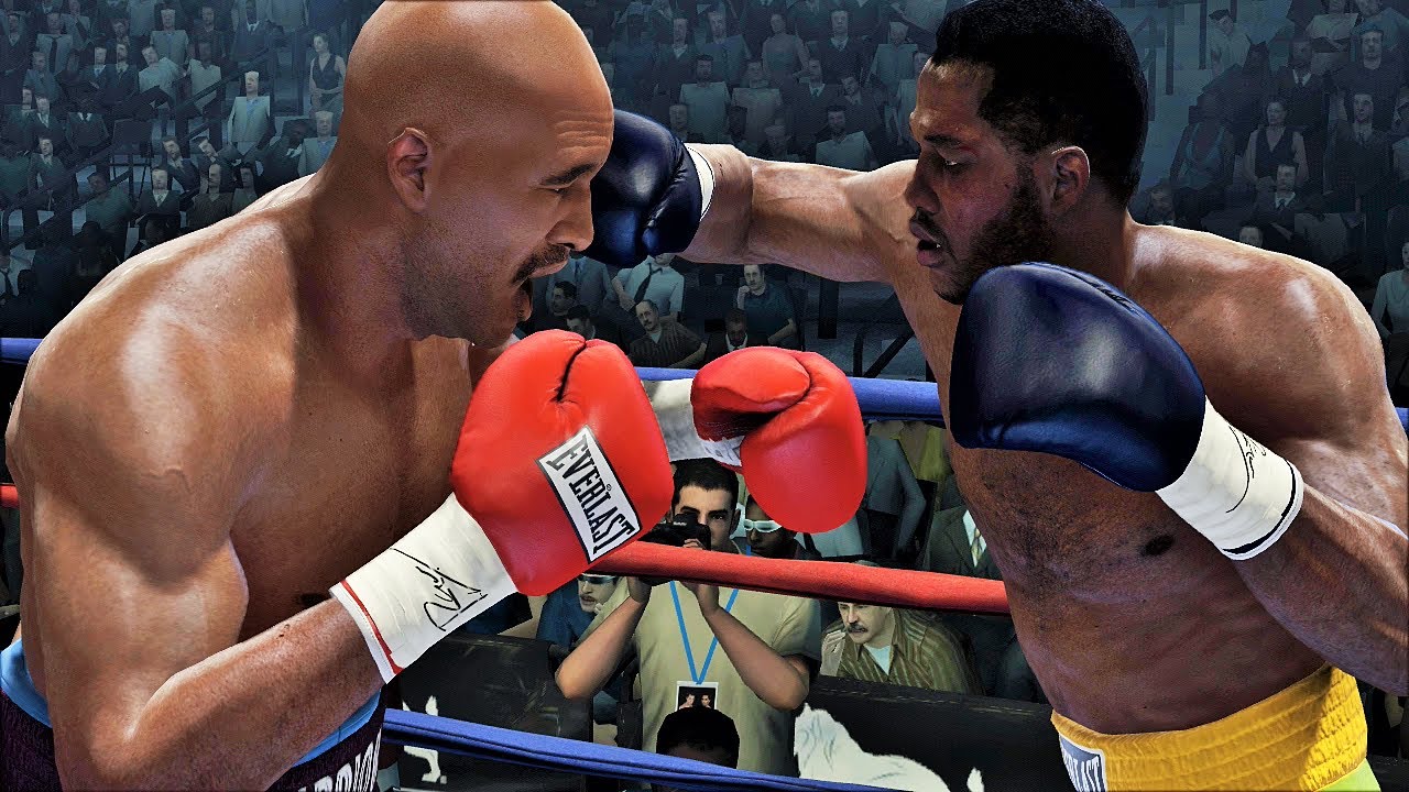 Joe Frazier vs Evander Holyfield Full Fight - Fight Night Champion Simulation