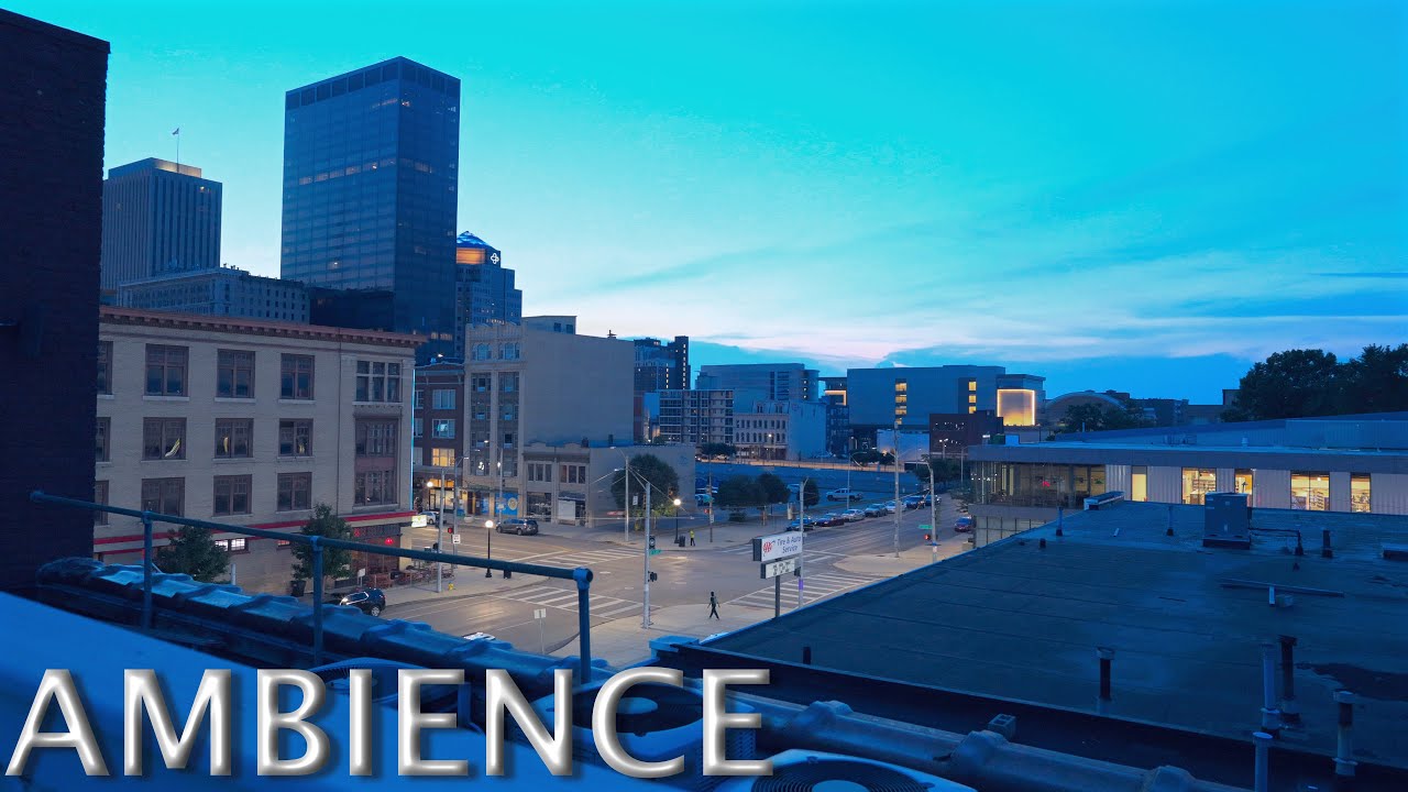 Saturday Night People Walking HDR | Ambience & Sounds For Productivity Relaxation Focus