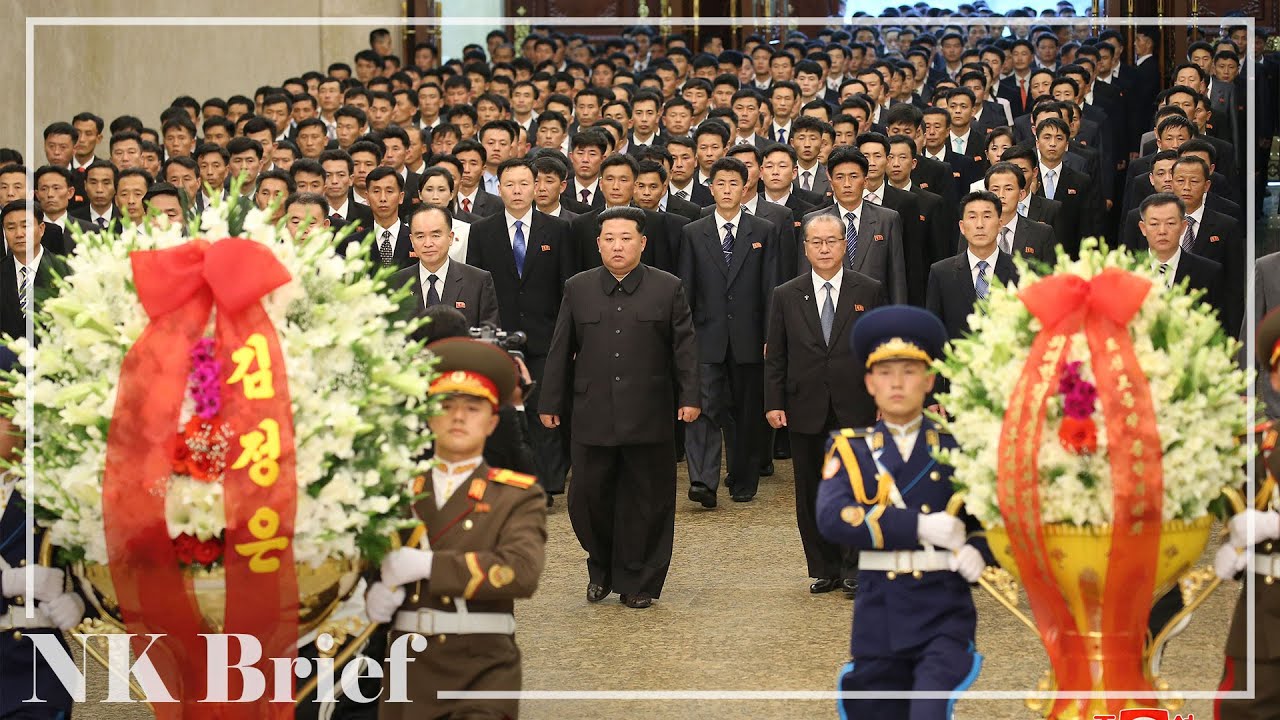 N.K. leader Kim Jong-un visits mausoleum to mark founder’s death anniversary