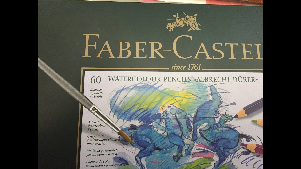 Watercolor pencil: 7 ways to use Albrecht Dürer Watercolor Pencils