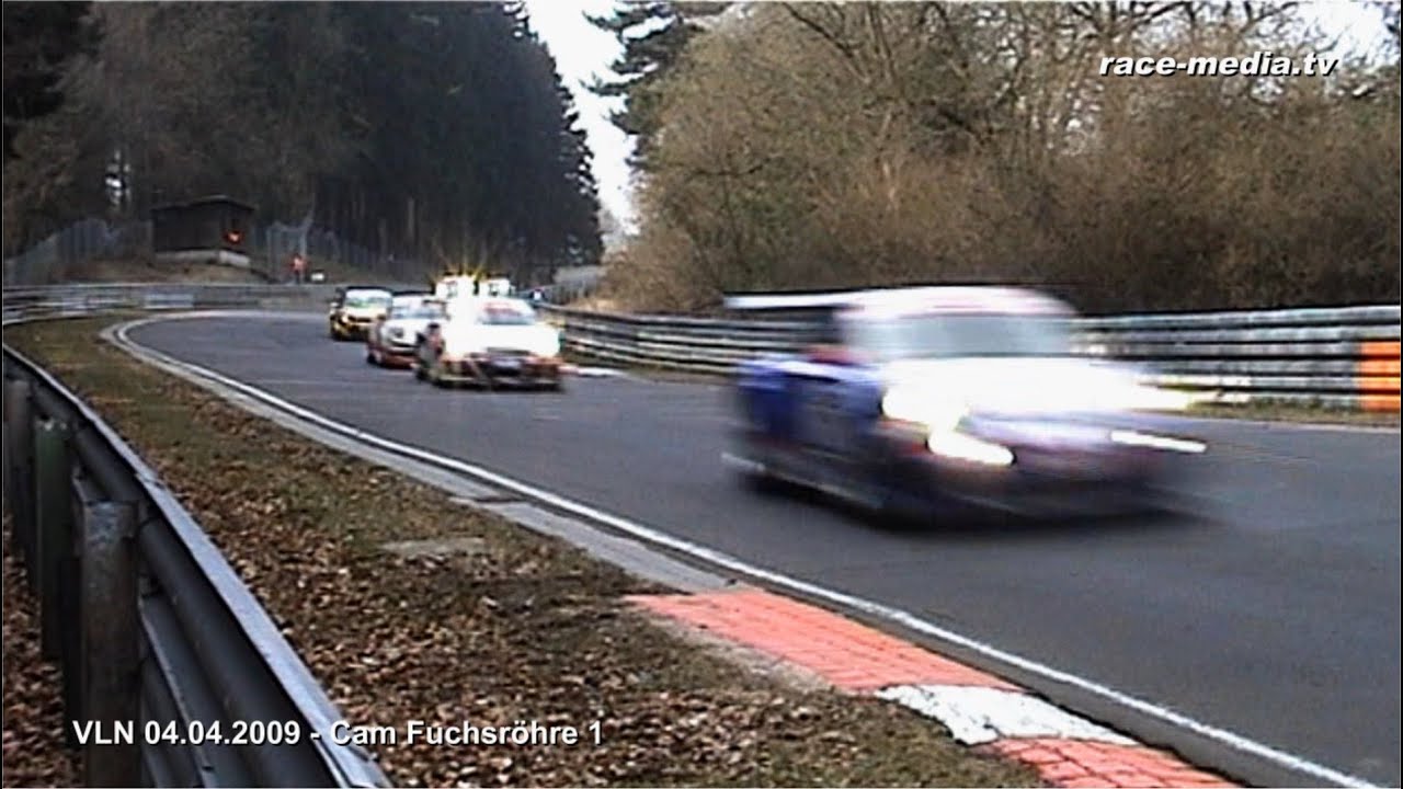 NLS VLN 2009 Cam at Fuchsr&ouml;hre Start Great Sound N&uuml;rburgring Nordschleife Motorsport Racing