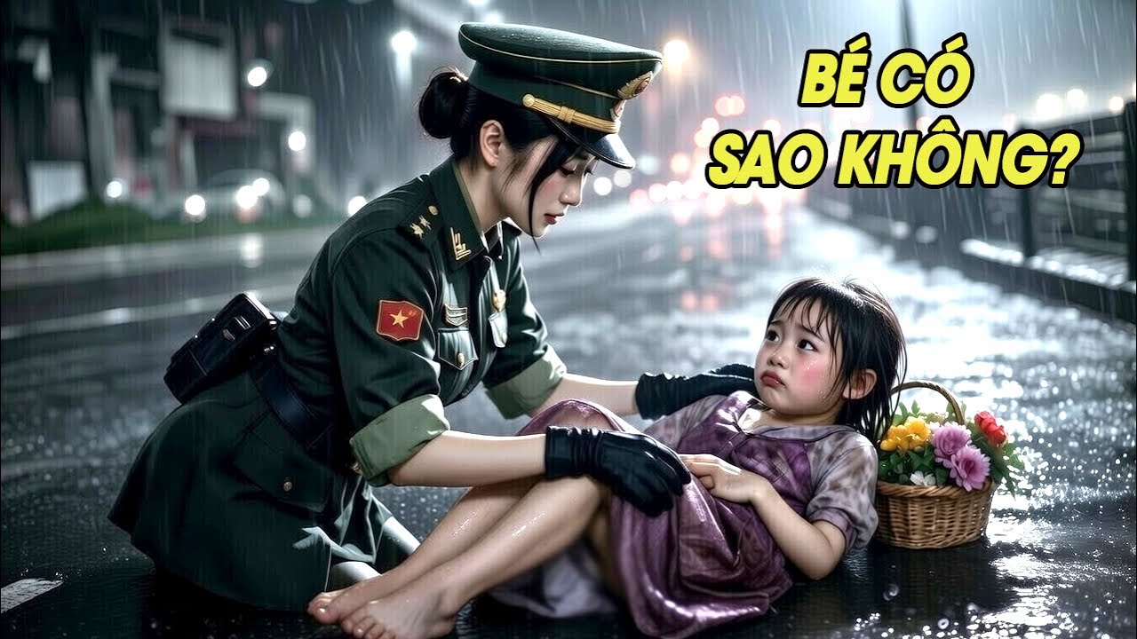 Giúp Đỡ Cô Bé Bán Hoa Giữa Trời Mưa, Nữ Quân Nhân Không Ngờ Lại Chính Là Con Riêng Của Chồng Cũ