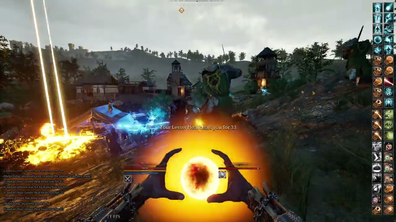 Mortal Online 2 The Unbroken Keep Siege (Sieging doesn't work)