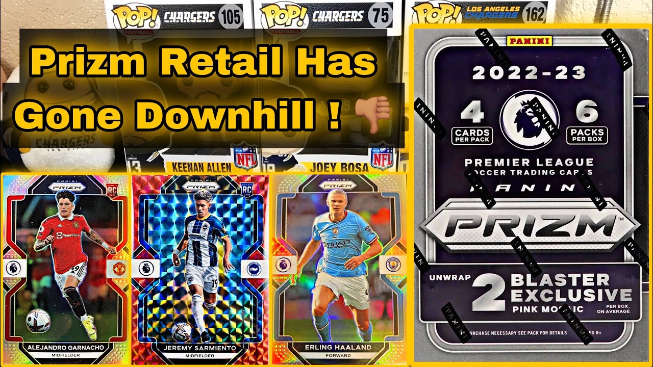 2022-23 Prizm Premier League Soccer Blaster Box! Red Mosaics! Super Rare Sublime Insert! Worth $30?