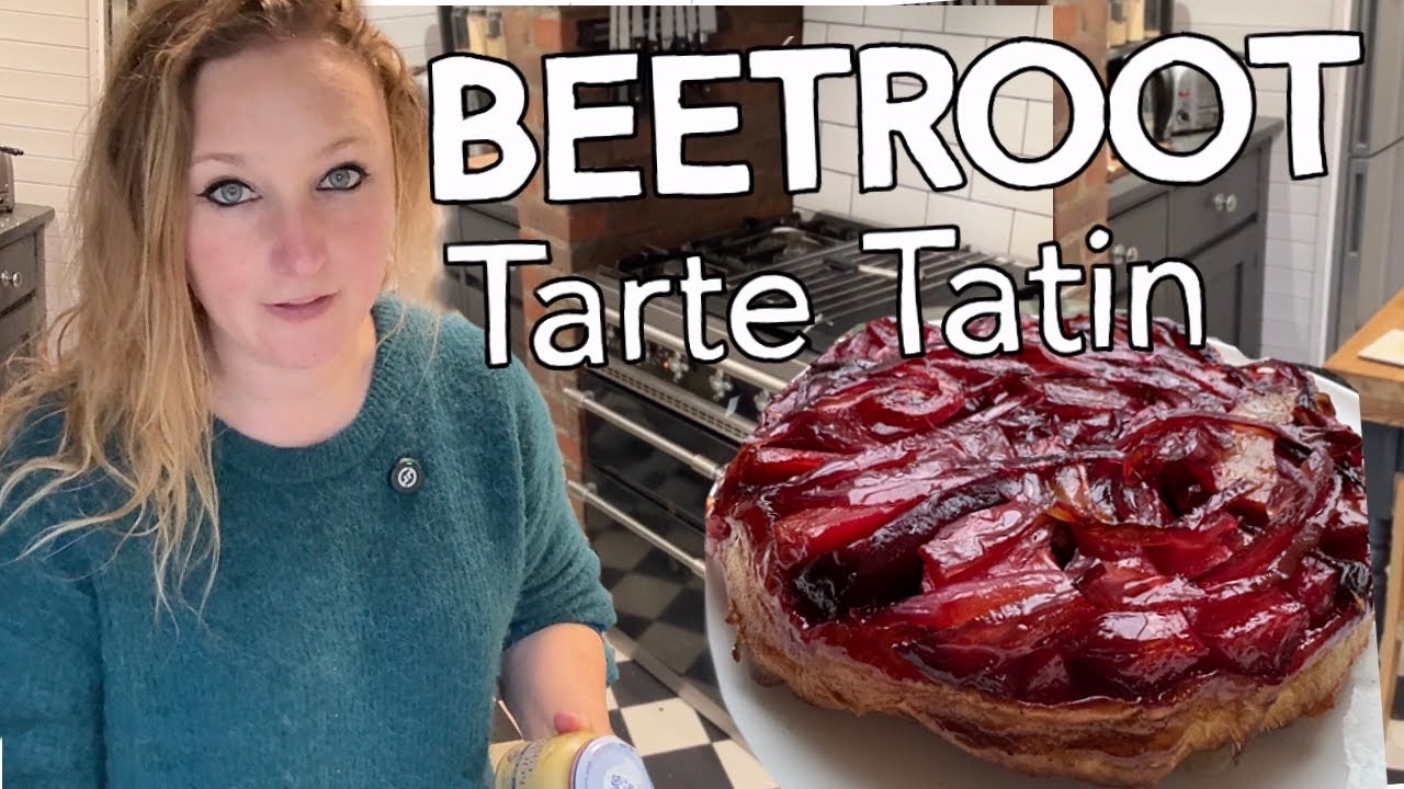 Рецепт тарта татен с свеклой и красным луком! Простой и вкусный. || Участок 37 на кухне