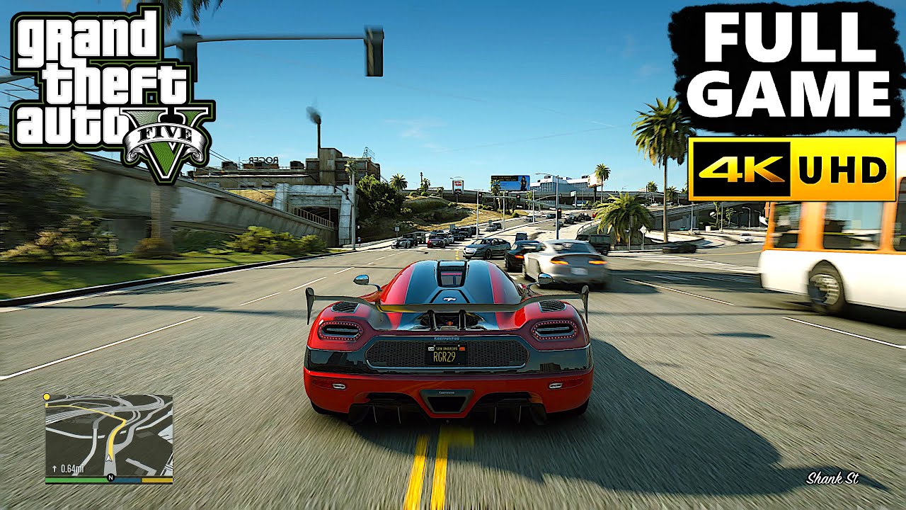 Grand Theft Auto 5 Gameplay Walkthrough FULL GAME - GTA 5 PC 4K 60FPS No Commentary