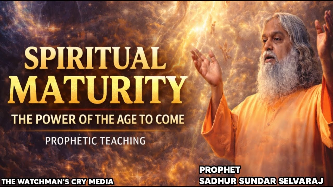 HOW SPIRITUAL MATURITY BRINGS THE POWER OF THE AGE TO COME | SADHU SUNDAR SELVARAJ