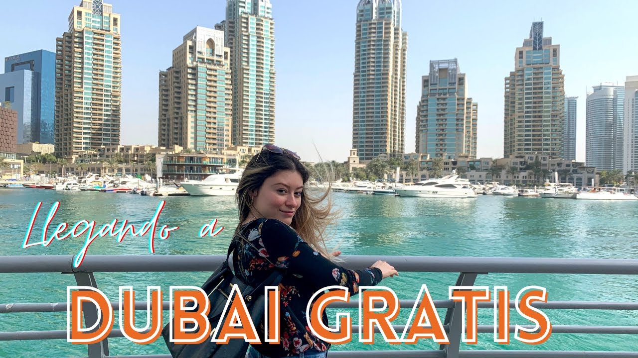Me fui gratis a Dubai ✈️ Llegando a los Emiratos Árabes Unidos