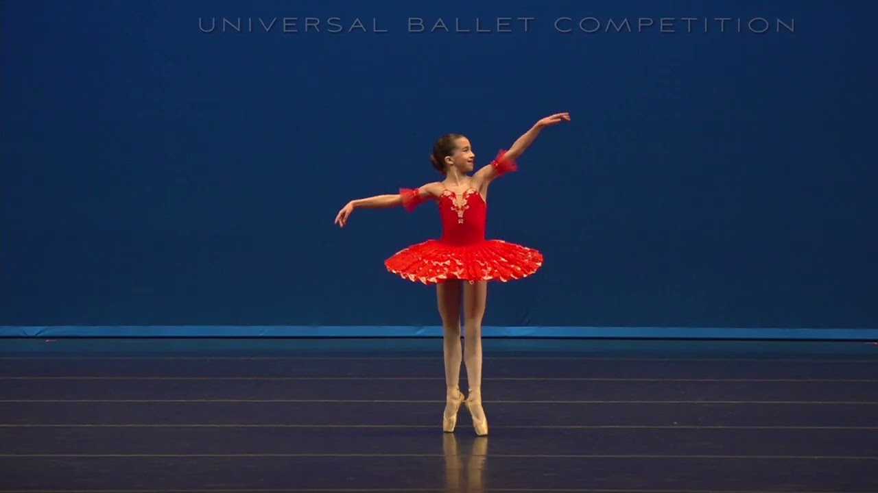 Universal Ballet Competition 2025. Maya Eckard - Primary Intermediate 3rd place.  Paquita