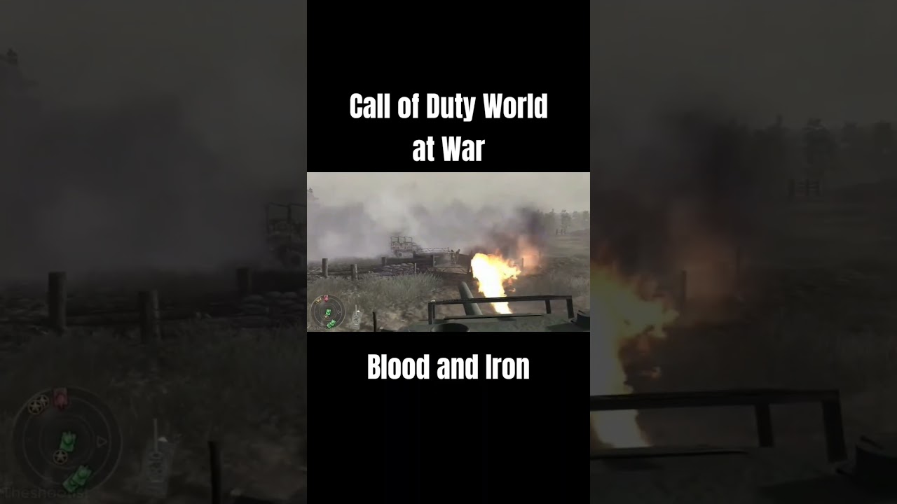 Call of Duty World at War Tank Mission