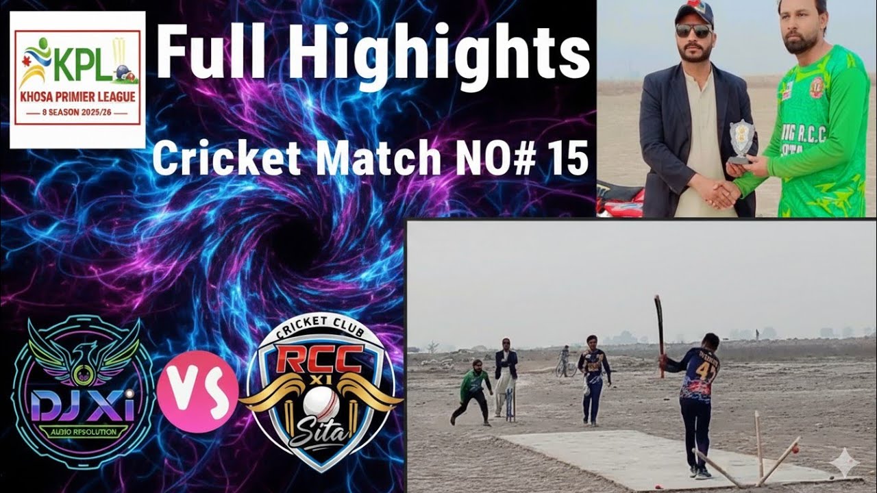 Young RCC Xi Sita 🆚 DJ Xi Dangerous  || Full Highlights || KPL Match NO# 15