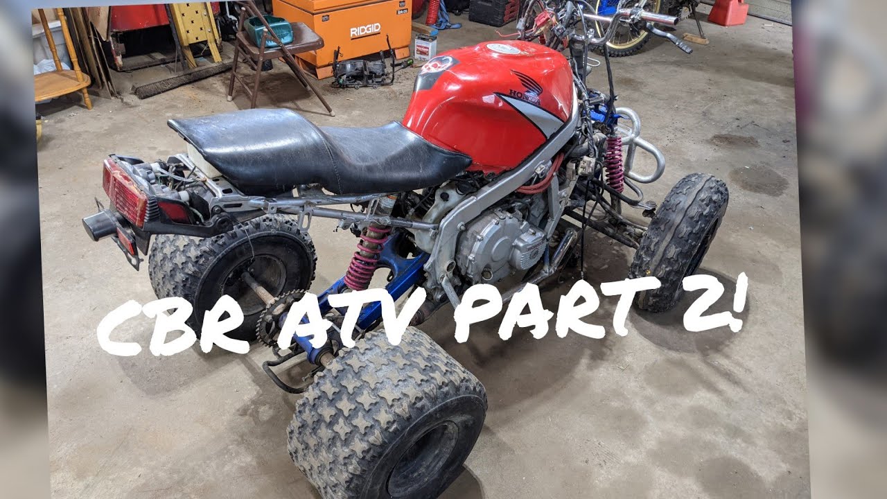 CBR ATV Build Part 2: Front suspension!