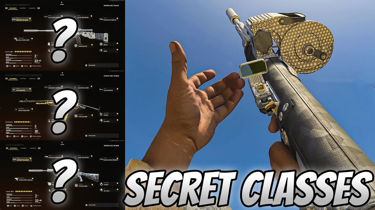 Top 5 *SECRET* Class setups that are actually UNREAL (Vanguard Best Classes, Vanguard SND)