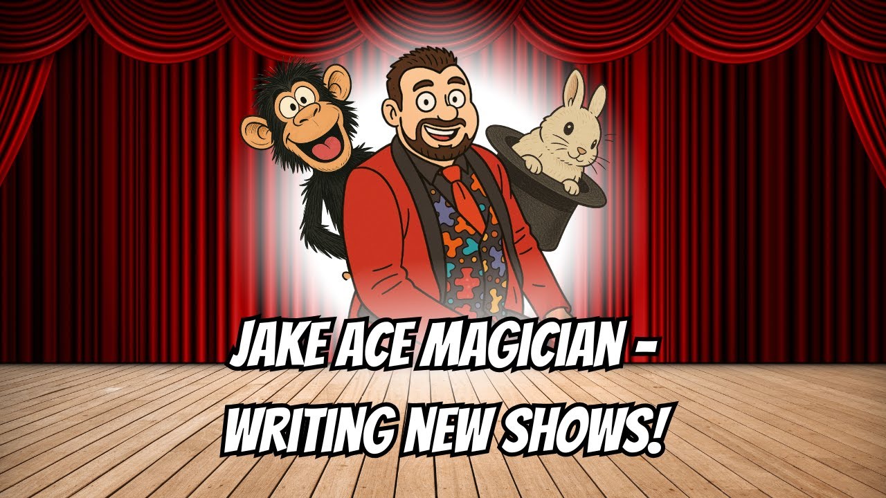 Jake Ace Magician - Writing New Shows!