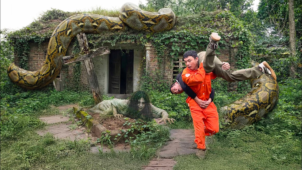 100-year-old Woman Transforms Into GIANT Snake Monster In Abandoned House — NIGHTMARE INSIDE !