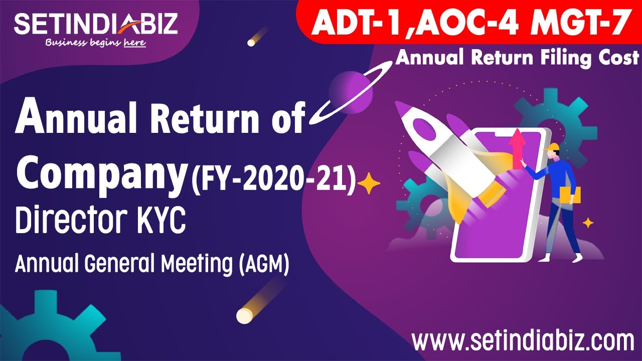 Company Annual Return Filing 📊 AOC-4 MGT-7 Complete Guide | Avoid Penalties | Due Oct 30
