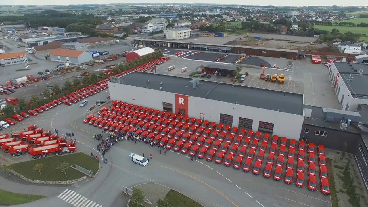 Overlevering av nytt Risa utstyr