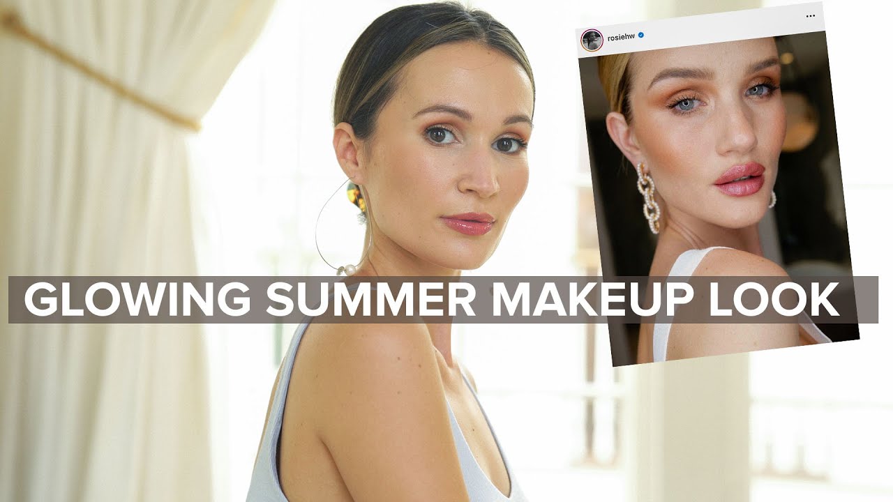 Following Rosie Huntington-Whiteley's Summer Makeup Tutorial | ttsandra