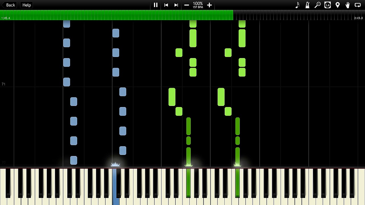 Initial D - No One Sleep In Tokyo Synthesia Piano MIDI //7oiij