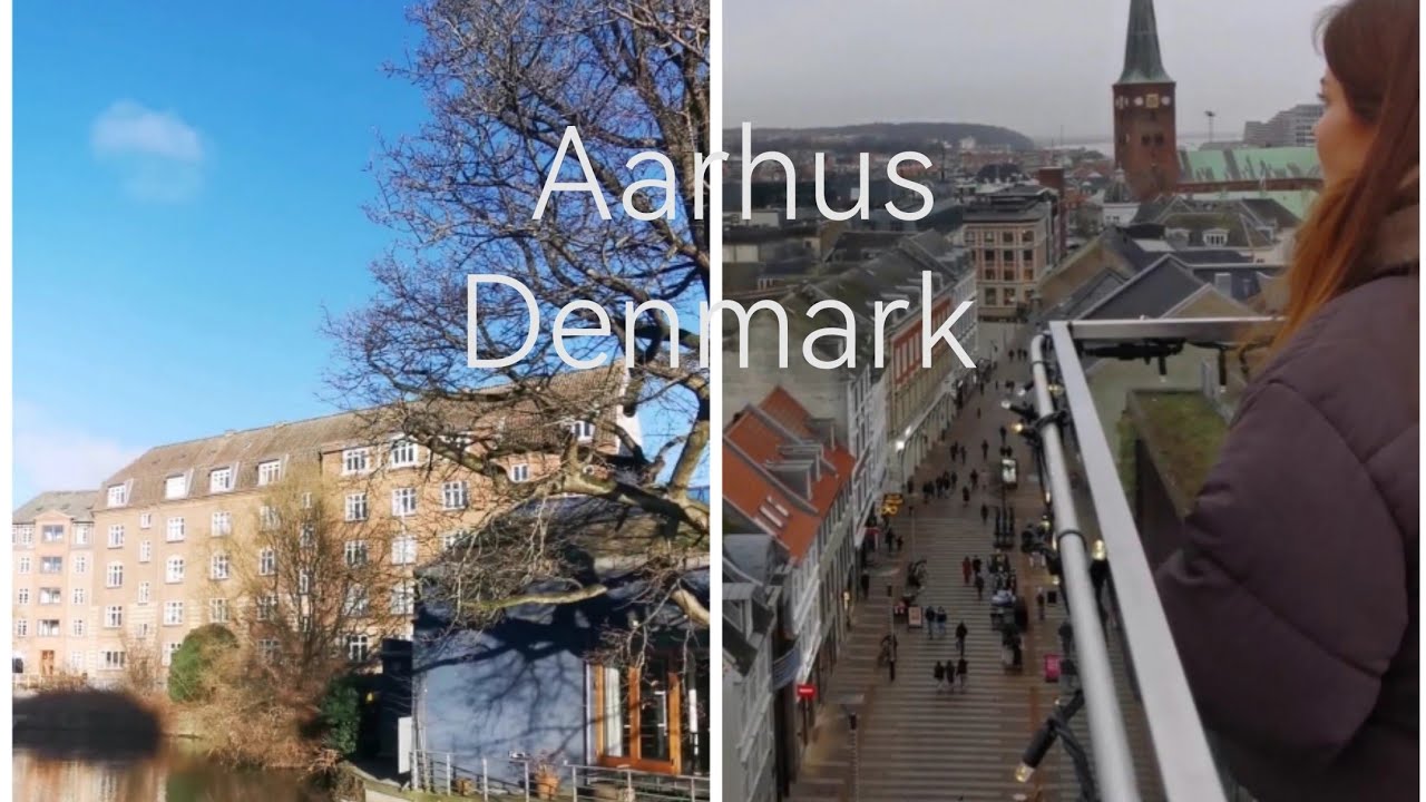 Aarhus in January #travel #short #video #vlog شهری از دانمارک به اسم آرهووس 