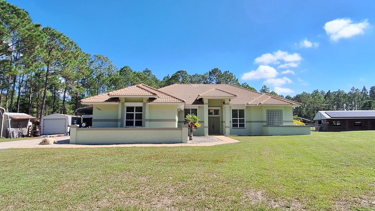 Se Vende Hermosa Casa de 4 Dormitorios 3.5 Baños con 5.40 Acres de Terreno en St Cloud, Florida
