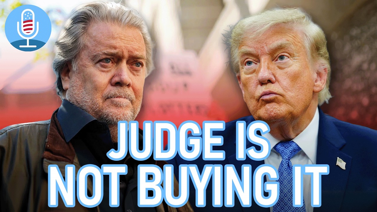 Trump-Appointed Judge DELIVERS RUTHLESS Unexpected Blow to Trump and Bannon