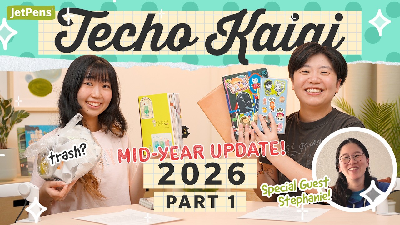 JetPens Techo Kaigi 2026 Mid-Year Update! ✨📒 See how our planner journeys are going!