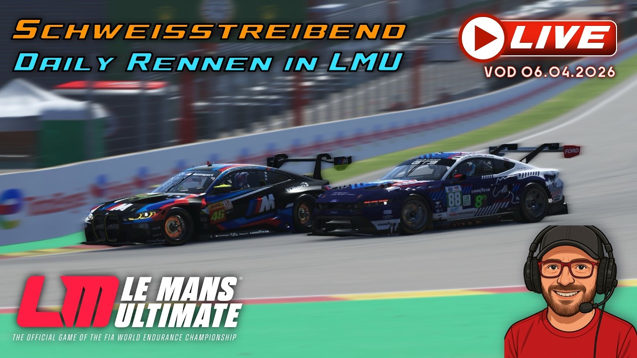 Irgendwas mit Simracing - Daily Rennen 🏁 | Le Mans Ultimate | #streamtime #lmu #simracing